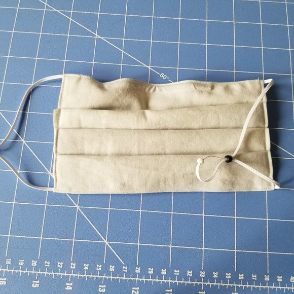 (2) masks with Coach logo - black+white elastic - Picture 4 of 7